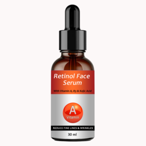 Retinol Face Serum Reduce Fine Lines & Wrinkles - Natural