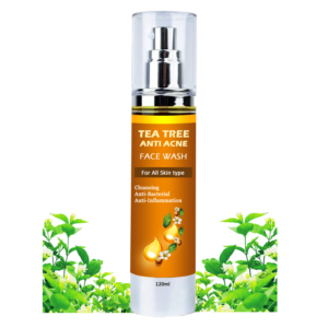 Tea Tree Anti Acne Face Wash – Prevents Acne Eruptions, Removes Excess Oil, Reduces Blackheads & Whiteheads