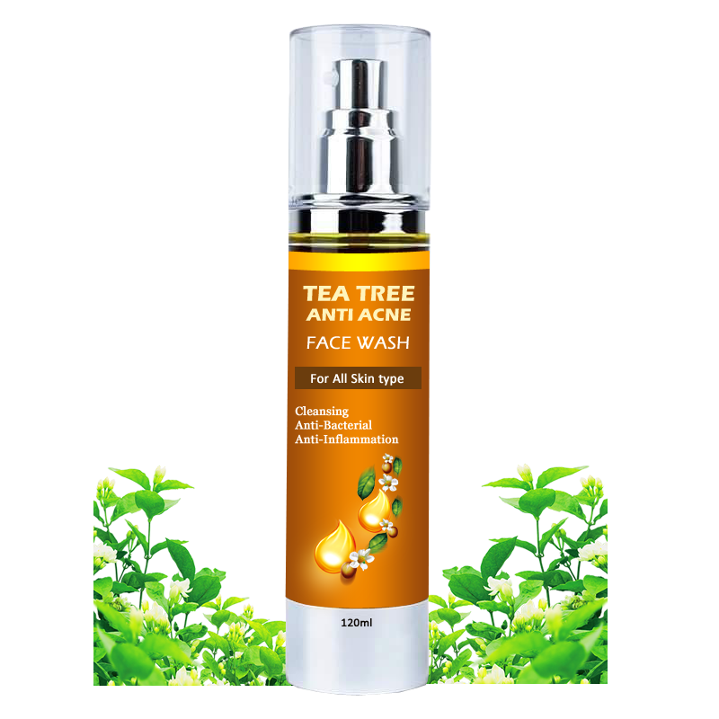 Tea Tree Anti Acne Face Wash – Prevents Acne Eruptions, Removes Excess Oil, Reduces Blackheads & Whiteheads