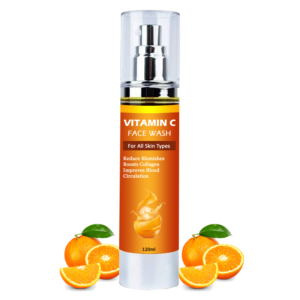 Vitamin C Face Wash – Reduces Dullness, Boosts Collagen, Brightens & Restores Skin